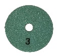  4 Inch Diamond Wet and Dry Polishing Pad - Step 3